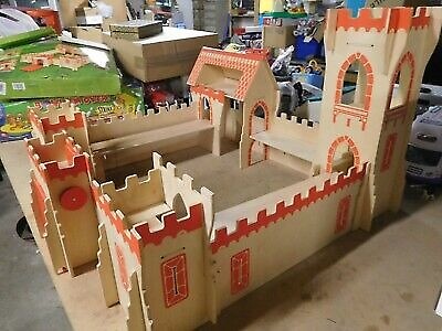 early learning centre wooden castle
